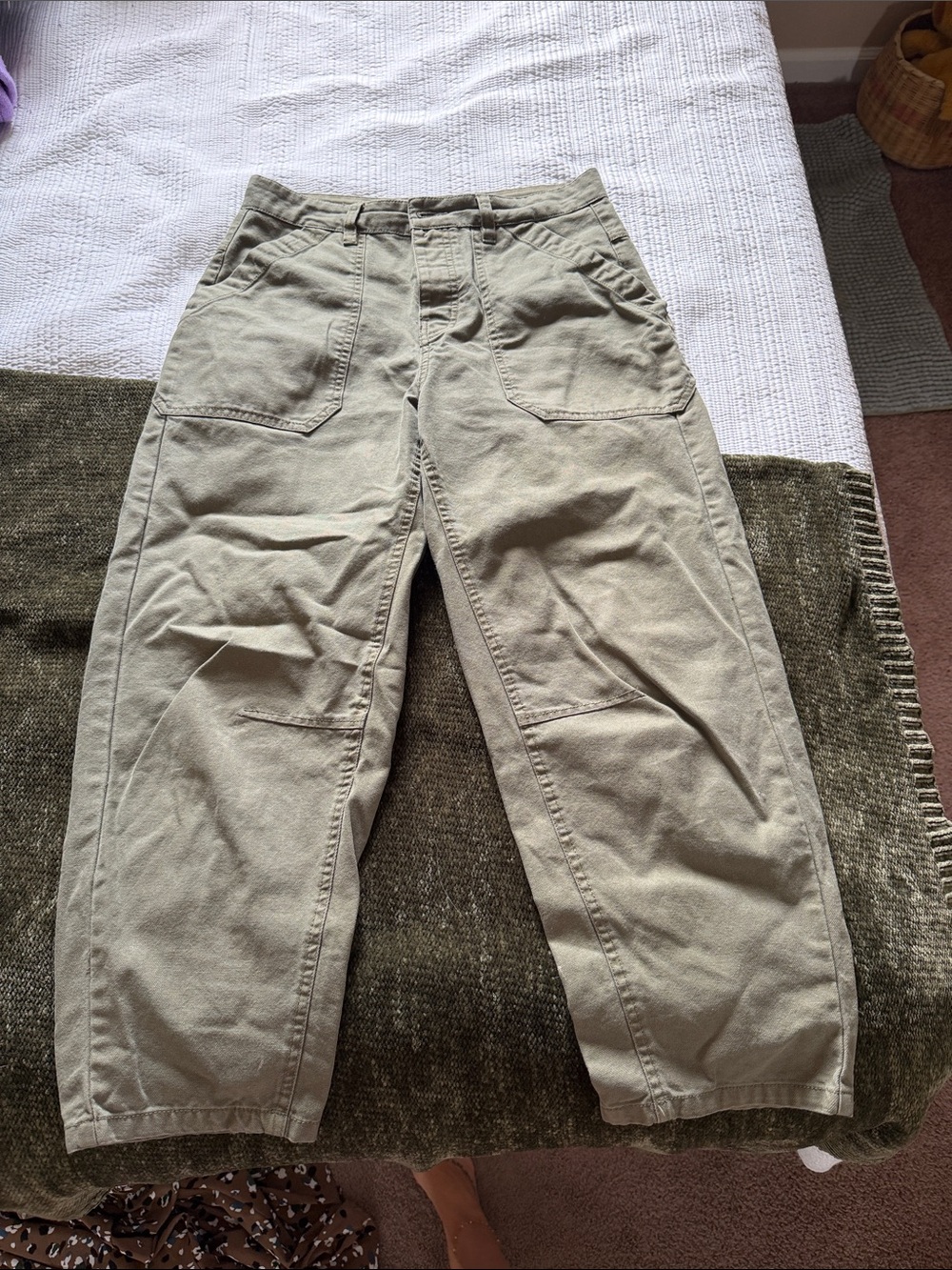 Prana Women’s Melrose Olive Cargo Utility Pants